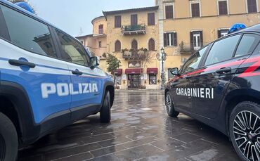 Autos der italienischen Polizei
