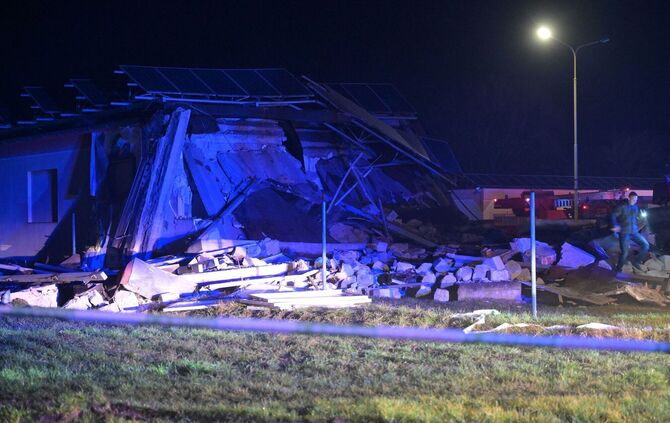 Einsturz eines Daches auf Firmengelände im Osten der Slowakei