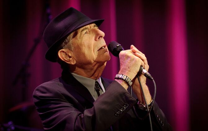 Leonard Cohen 1934-2016 Canadian Singer