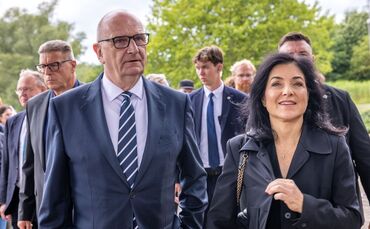 Ministerpräsident Woidke und Bundeswirtschaftsministerin Reiche