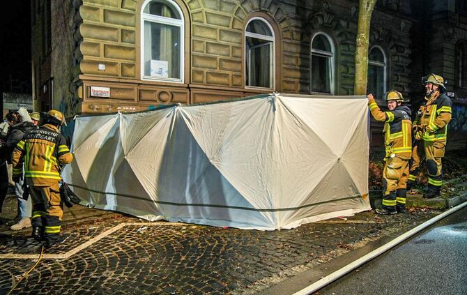 Ein Toter nach Wohnungsbrand in Stuttgart