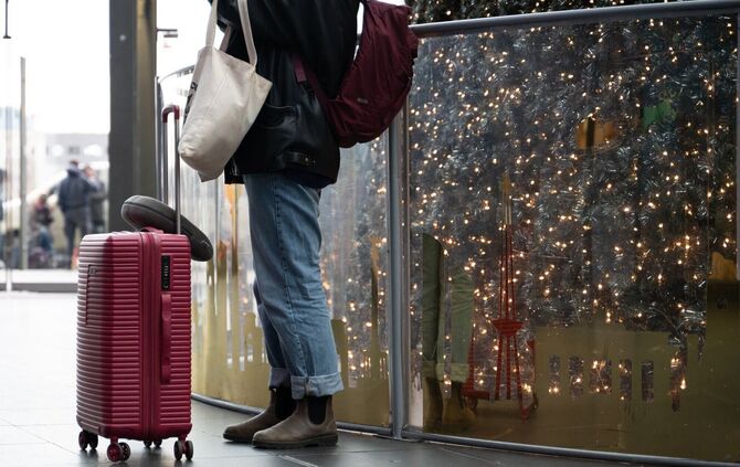 Reiseverkehr an Weihnachten