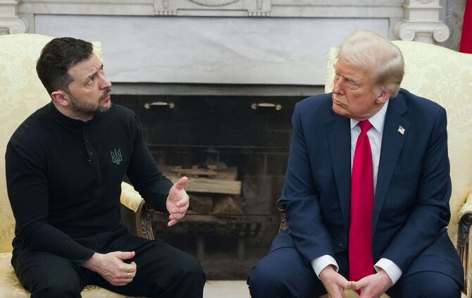 Donald Trump und Wolodymyr Selenskyj