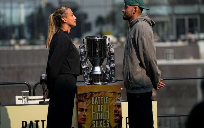 Tennis-Duell der Geschlechter: Sabalenka fordert Kyrgios