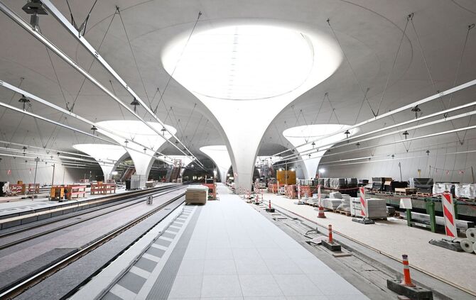 Baustelle Stuttgart 21 Tiefbahnhof