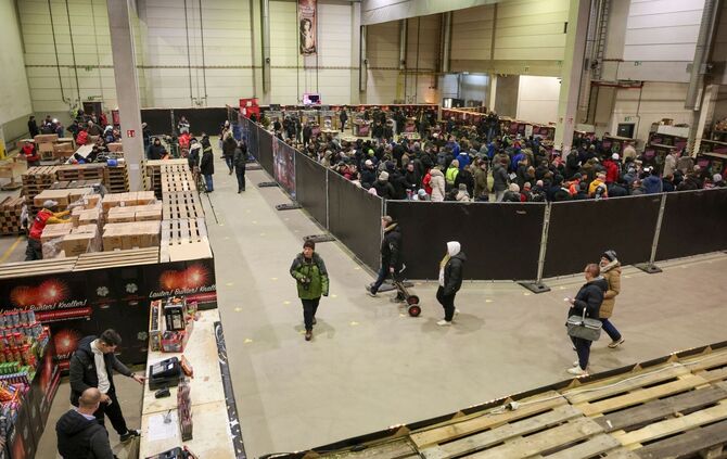 Verkaufsstart Silvesterfeuerwerk - Bremerhaven