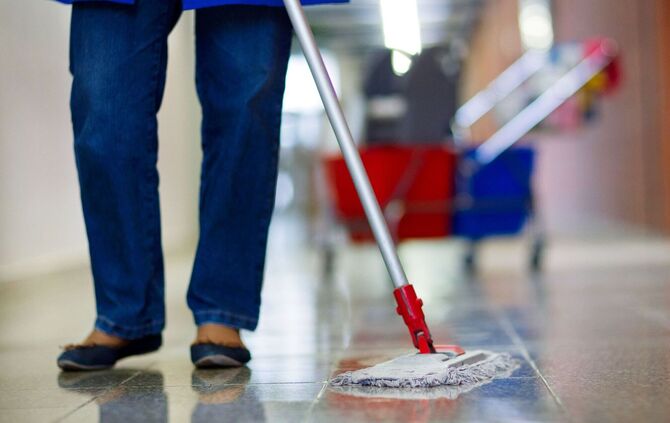 Viele Mängel in der Gebäudereinigungsbranche