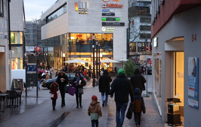 Einkaufen Innenstadt