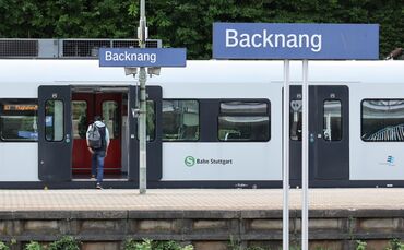 Zug in Backnang