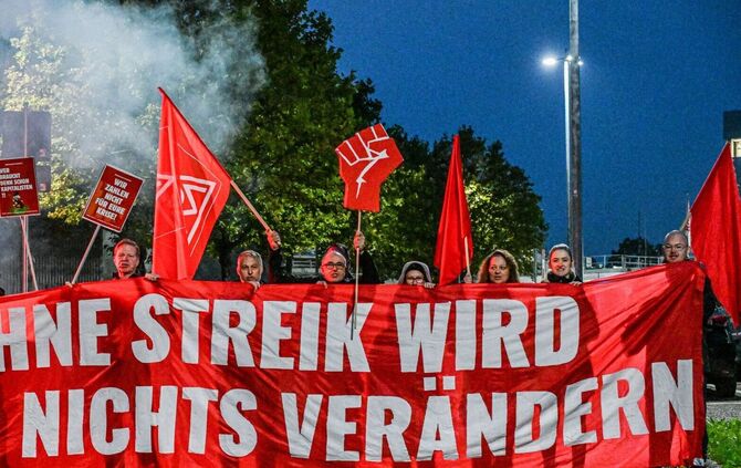 Bosch Stellenabbau - Protest