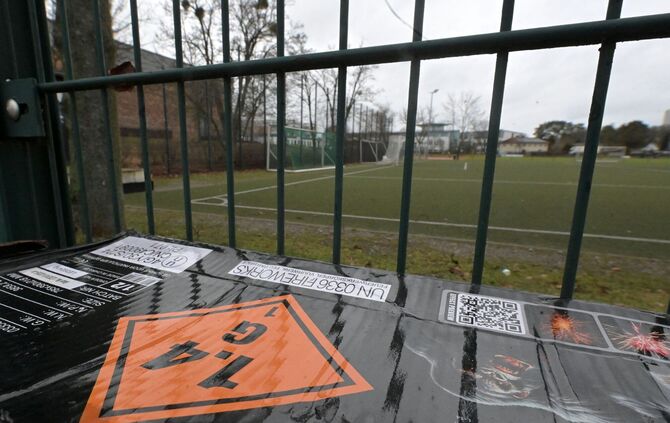 Schwerverletzter Junge: Kugelbomben-Verdacht in Potsdam