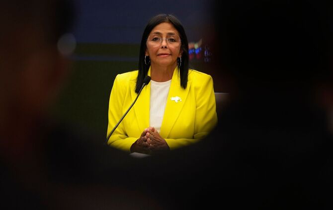 Venezolanische Vizepräsidentin Delcy Rodriguez