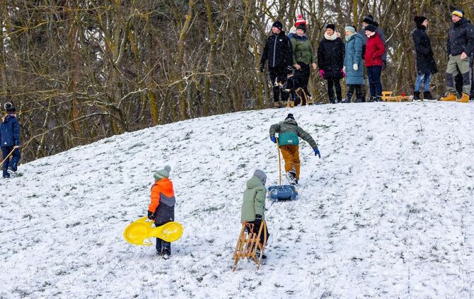 Schnee in Brandenburg