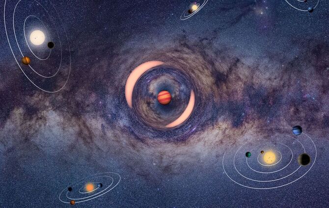 Frei durchs All schwebender Planet erstmals vermessen