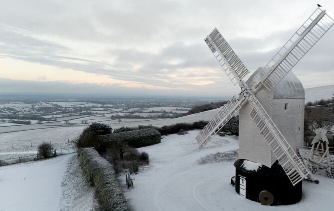 Winterwetter in Großbritannien
