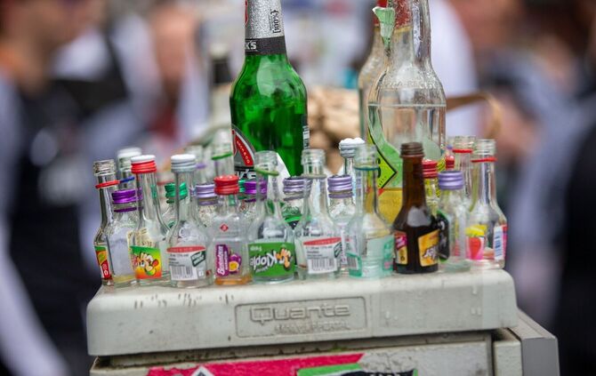 Alkoholsucht (Symbolfoto)