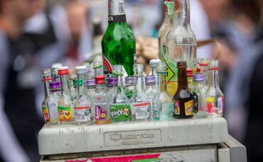 Alkoholsucht (Symbolfoto)