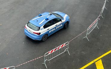 ILLUSTRATION  - Auto der italienischen Polizei