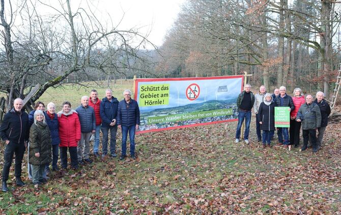 Windratprotest Hörne