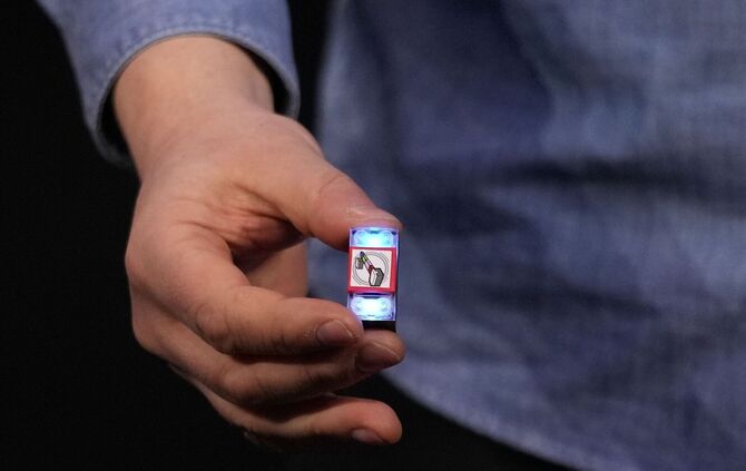 Lego stellt neuartigen interaktiven Baustein vor