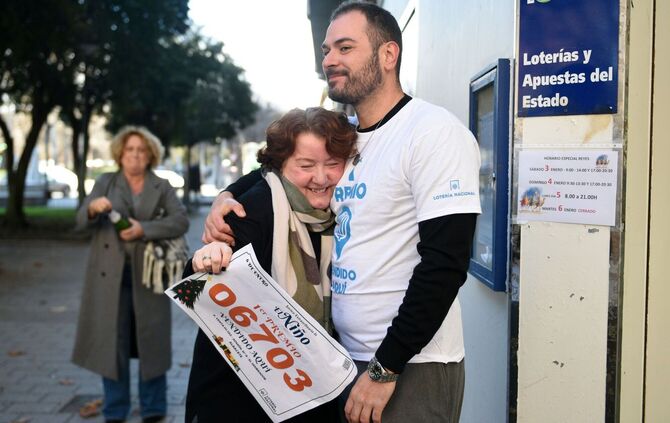 Gewinner der Jesuskind-Lotterie in Spanien