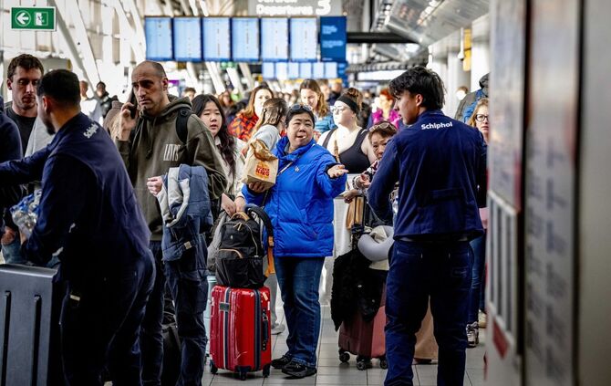 Winterwetter in den Niederlanden