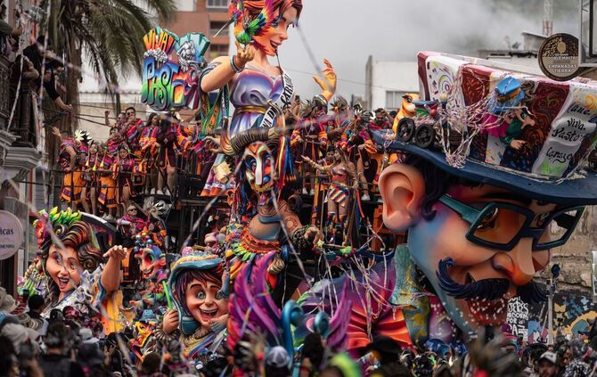 Karneval in Kolumbien