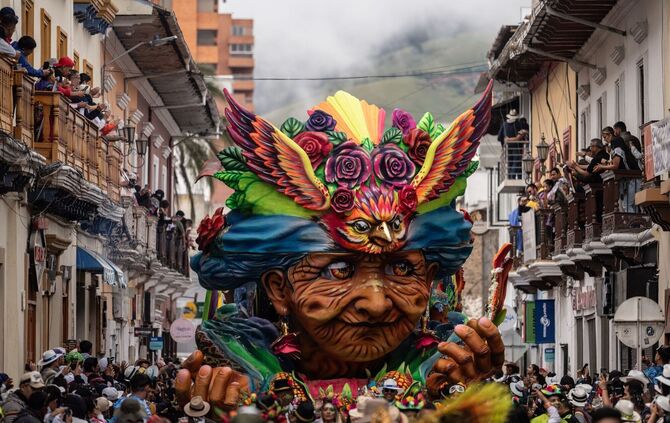 Karneval in Kolumbien