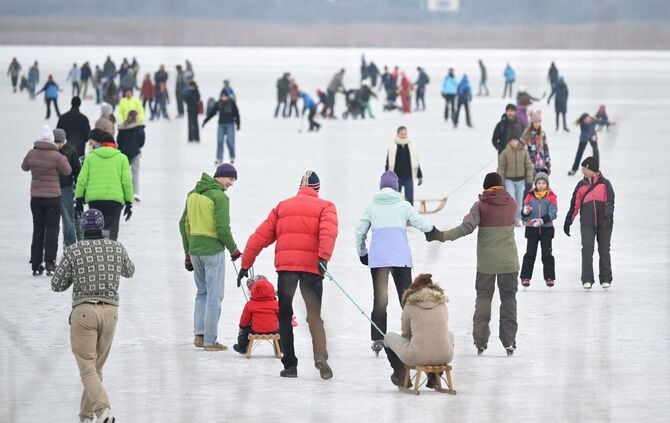 Gefrorene Gewässer - Gnadensee