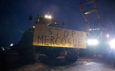 Protest gegen EU-Mercosur-Freihandelsabkommen