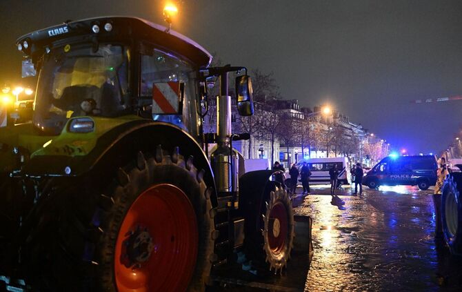 Protest gegen EU-Mercosur-Freihandelsabkommen - Paris
