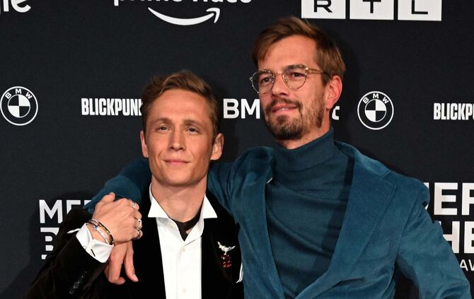 Matthias Schweighöfer und Joachim „Joko“ Winterscheidt