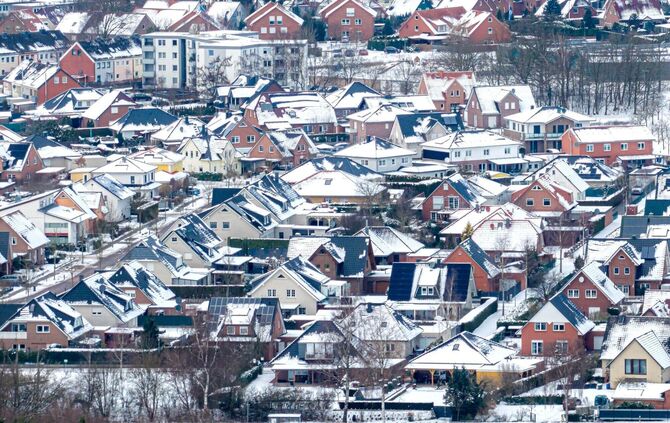Schnee in Niedersachsen