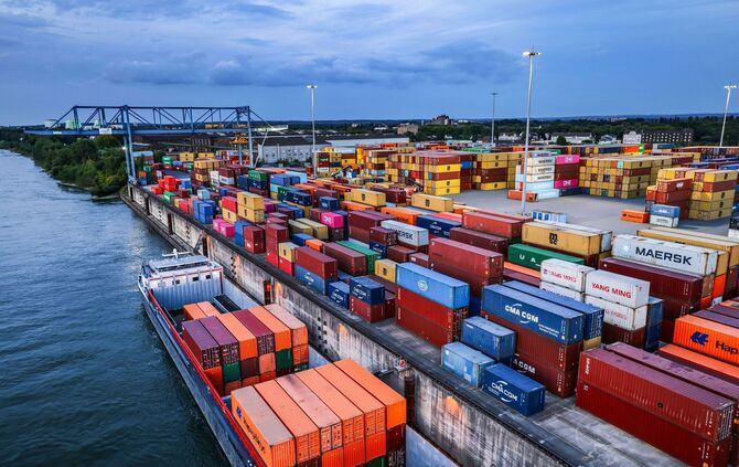 Duisburg Ruhrort - Containerterminal