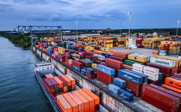 Duisburg Ruhrort - Containerterminal