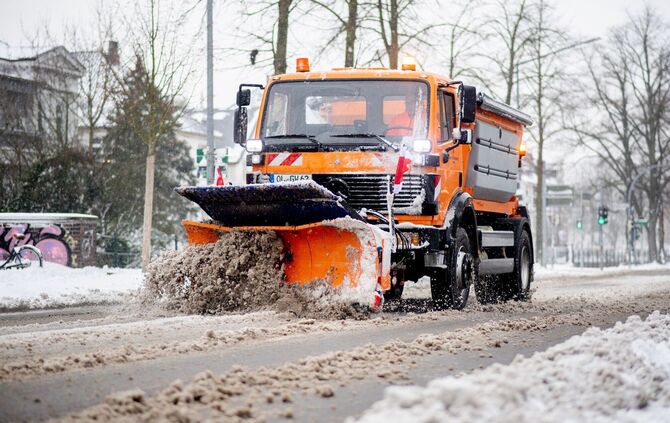 Winterwetter - Sturmtief Elli - Oldenburg