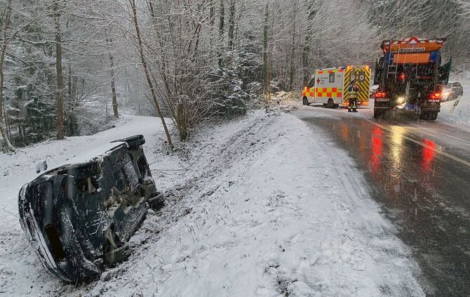 Verkehrsunfall bei Horben