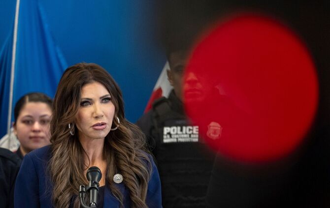 US-Heimatschutzministerin Kristi Noem