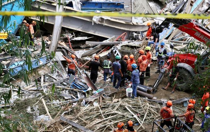 Einsturz einer Mülldeponie auf den Philippinen