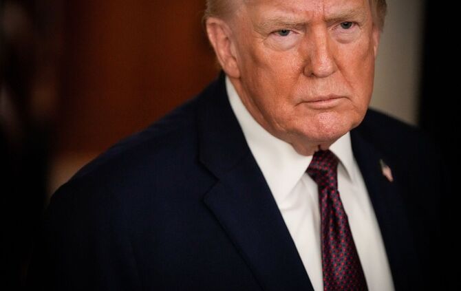 Hält an seinem Gebietsanspruch auf Grönland fest - US-Präsident Donald Trump.