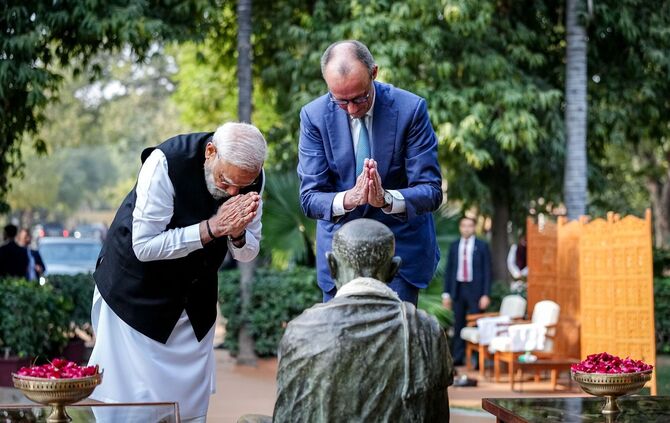 Bundeskanzler Merz in Indien