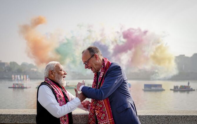 Bundeskanzler Merz in Indien