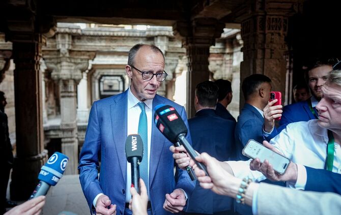 Bundeskanzler Merz in Indien