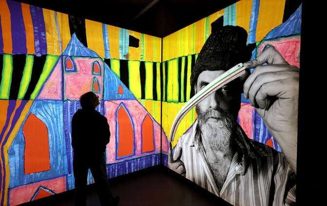 Ausstellung im Kunstforum Hundertwasser