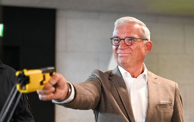 Projektstart Taser-Einsatz