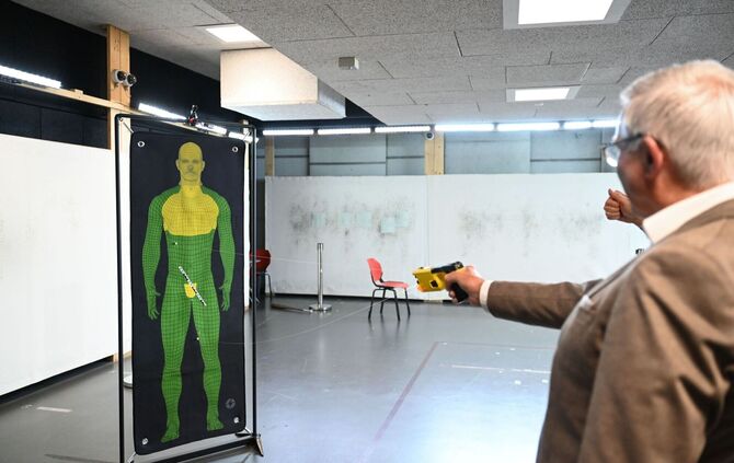 Projektstart Taser-Einsatz