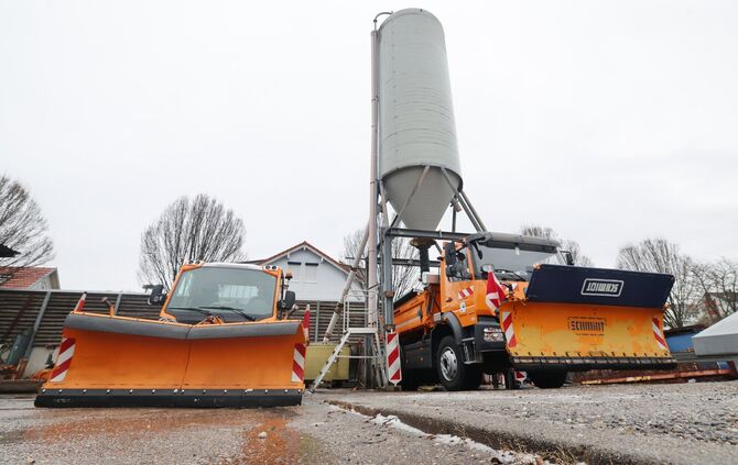 Das Silo ist gefüllt, die Fahrzeuge können beladen werden - und das soll in Kernen auch künftig so bleiben.