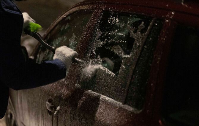 Winterwetter in Sachsen