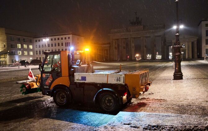Winterwetter in Berlin