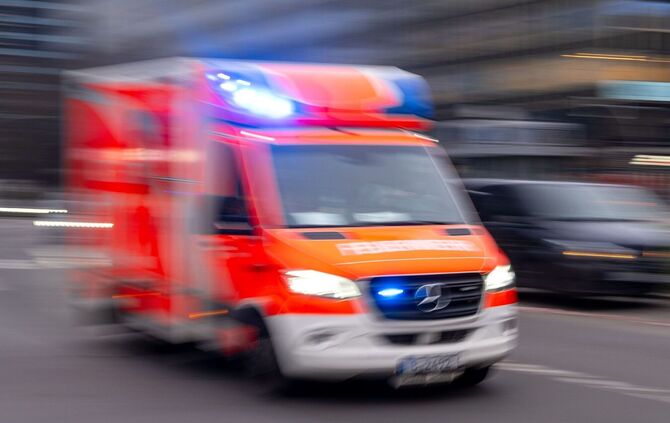 Krankenwagen im Einsatz